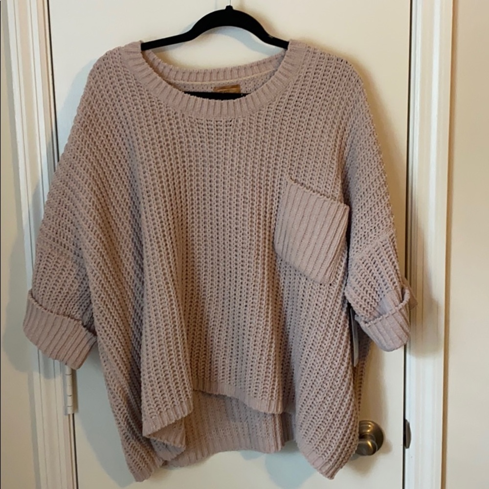Chunky knit sweater size S